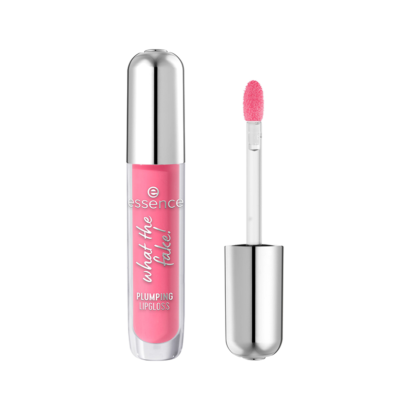 Блеск для губ ESSENCE WHAT THE FAKE! PLUMPING LIP GLOSS с эффектом увеличения объема тон 102 Pink about it
