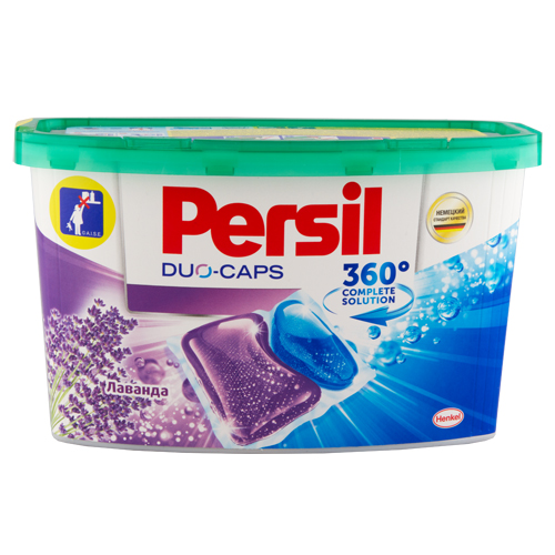 

Средство для стирки PERSIL DUO CAPS Лаванда в капсулах 14 шт