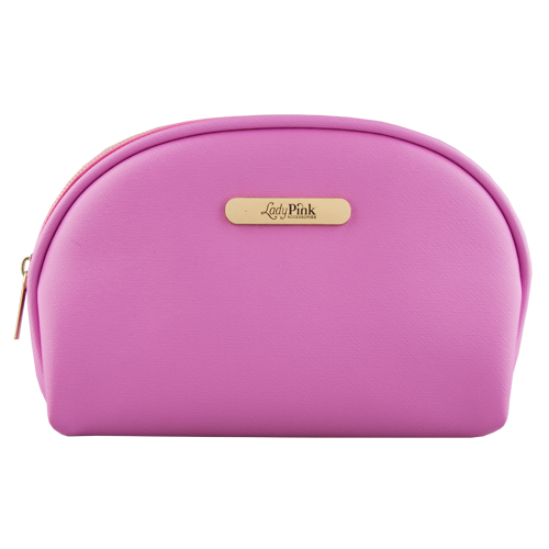 

Косметичка LADY PINK MUST HAVE овальная сиреневая