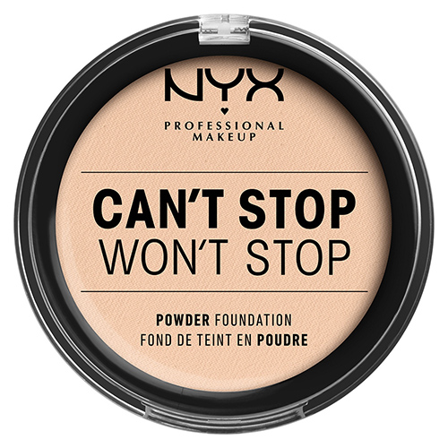 Крем-пудра для лица NYX PROFESSIONAL MAKEUP CANT STOP WONT STOP компактная тон Light ivory