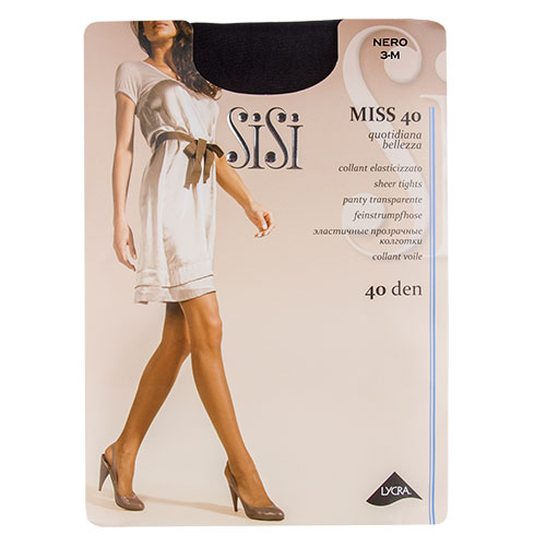 

Колготки женские SISI MISS 40 den Nero р-р 3
