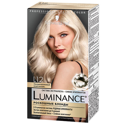 

Краска для волос LUMINANCE тон L12 Ультра платиновый осветлитель