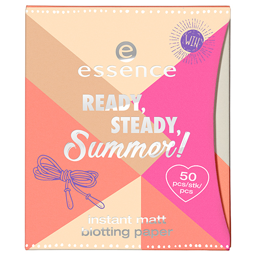 Салфетки для лица ESSENCE READY, STEADY, SUMMER! матирующие
