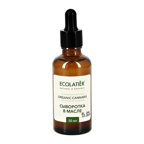 

Сыворотка для лица ECOLATIER ORGANIC CANNABIS тонус и упругость в масле 50 мл