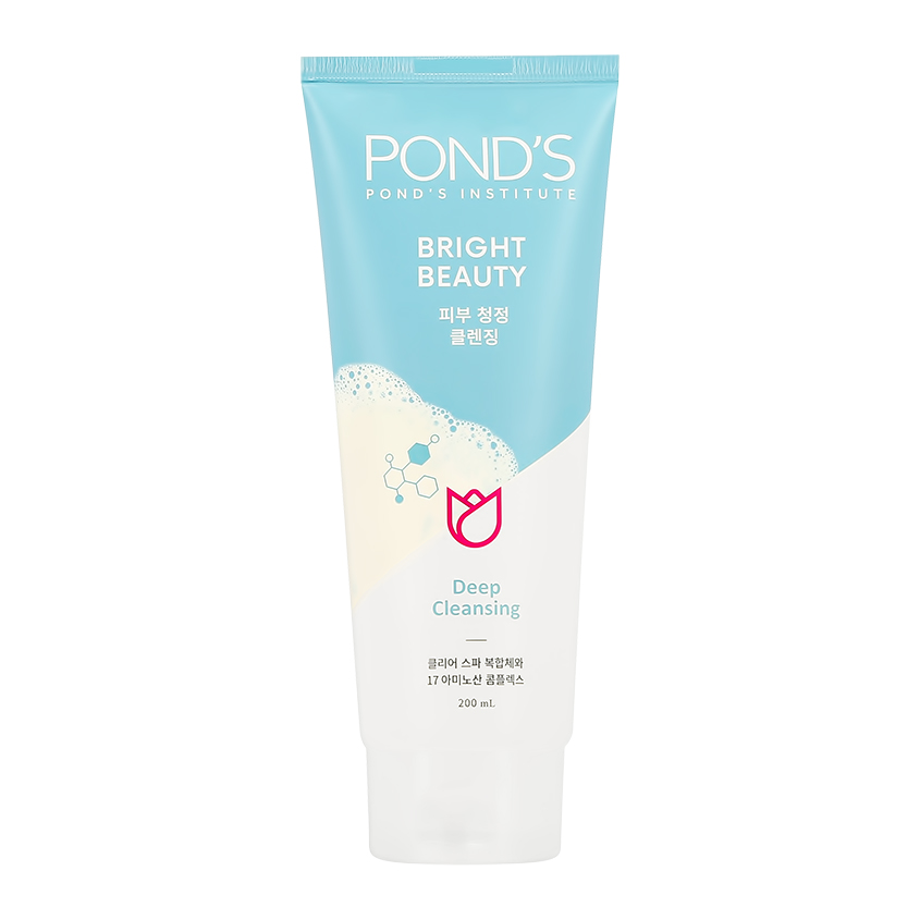 Пенка для умывания PONDS bright beauty глубоко очищающая 200 мл