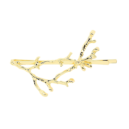 

Невидимка LADY PINK LEAF FALL metal