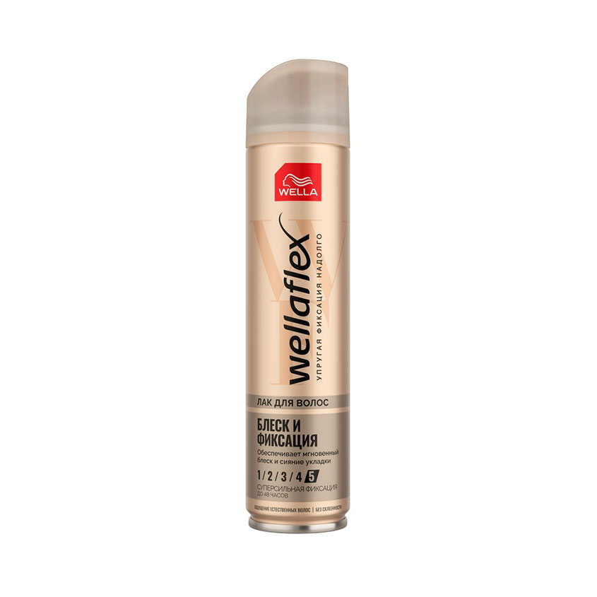

Лак для волос WELLA WELLAFLEX БЛЕСК И ФИКСАЦИЯ суперсильной фиксации 250 мл