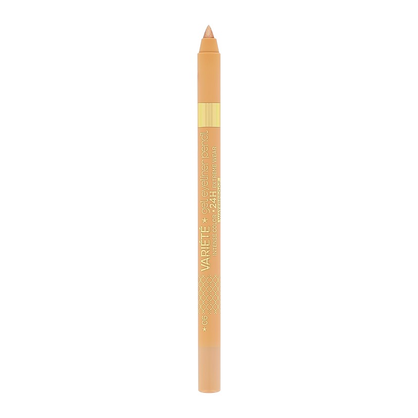 Карандаш для глаз EVELINE VARIETE GEL EYE LINER тон 06 champagne карандаш для глаз eveline variete gel eye liner gel waterproof 8 гр