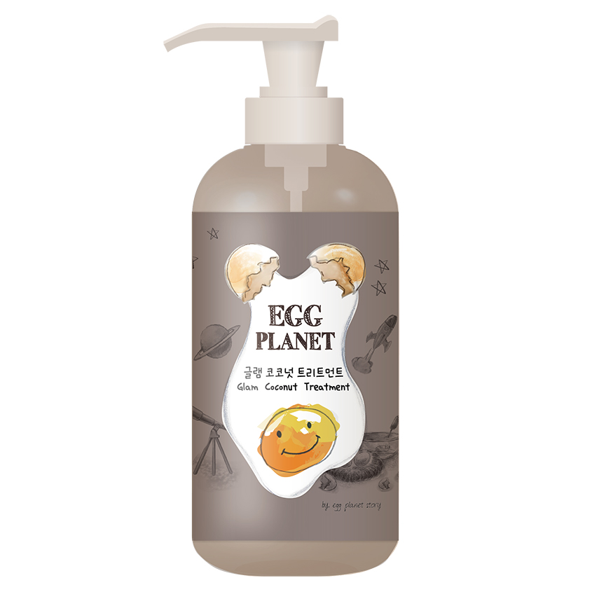 Кондиционер для волос EGG PLANET с кокосовым маслом питательный 280 мл