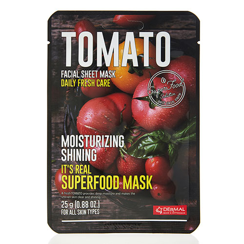 

Маска для лица DERMAL SUPERFOOD с экстрактом томата 25 г