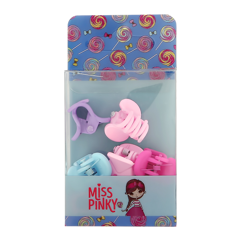 Набор крабов `MISS PINKY` 8 шт box