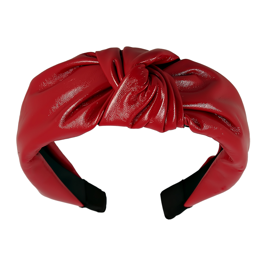 

Ободок LADY PINK leather