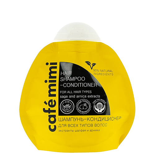 Шампунь-кондиционер для волос `CAFE MIMI` для всех типов 100 мл