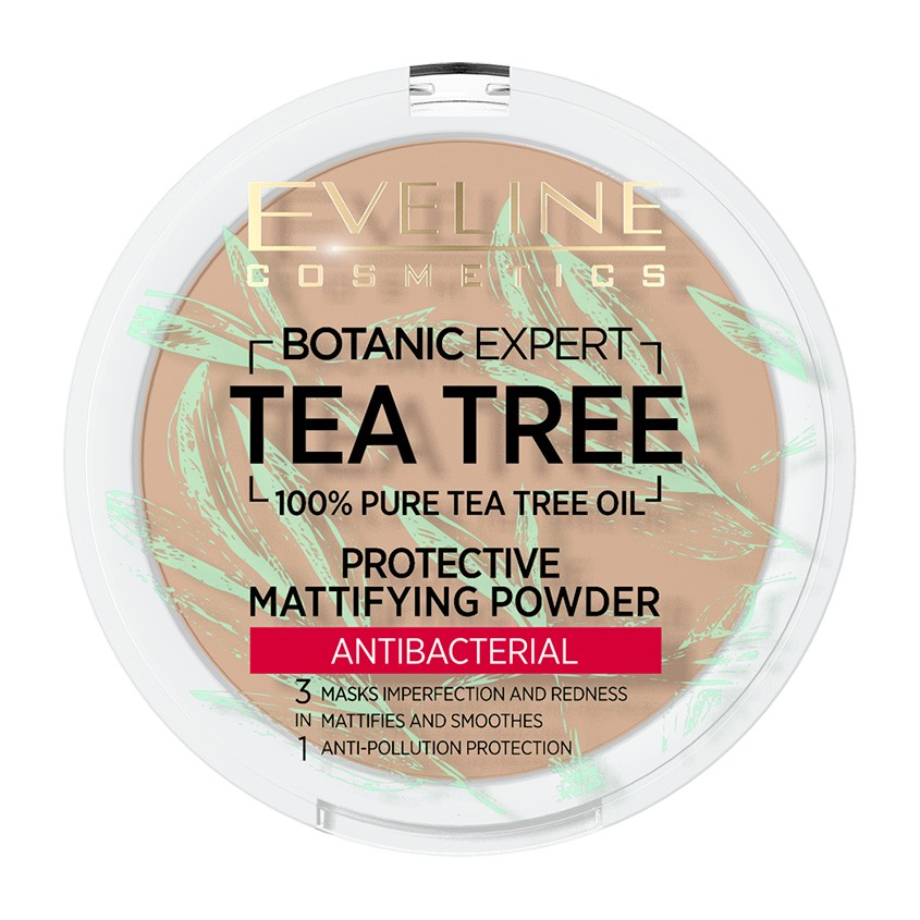 EVELINE Пудра компактная для лица EVELINE BOTANIC EXPERT 3 в 1 антибактериальная матирующая тон 004 beige light пудра для лица eveline пудра компактная для лица botanic expert 3 в 1 антибактериальная матирующая