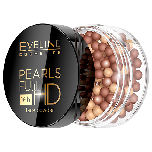 

Пудра для лица EVELINE PEARLS FULL HD в шариках бронзирующая
