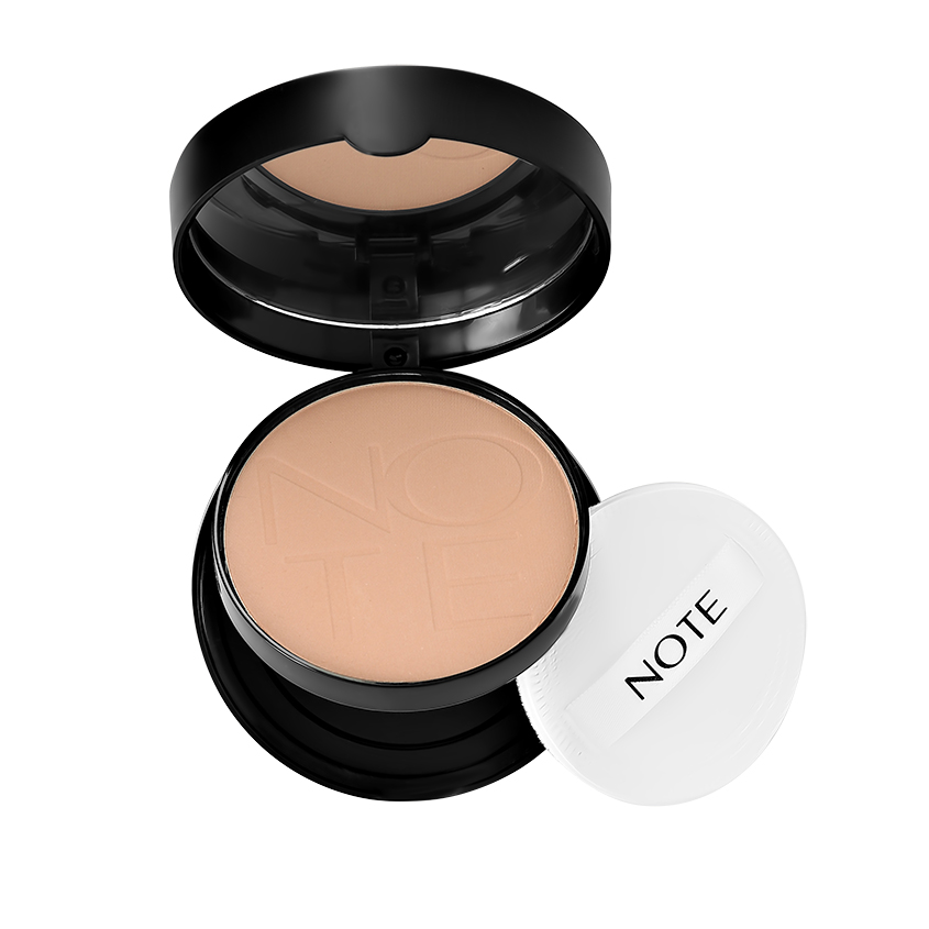 NOTE Пудра компактная для лица NOTE LUMINIOUS SILK COMPACT POWDER с эффектом сияния тон 199