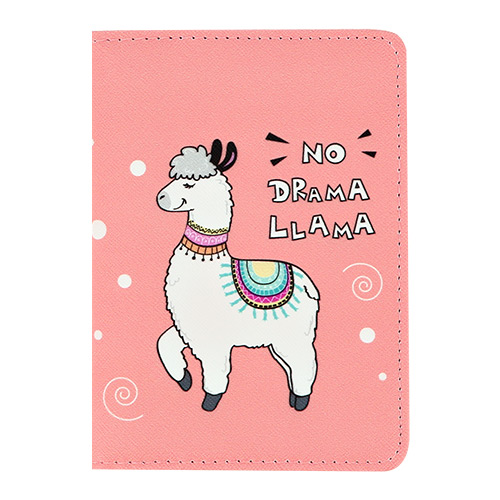 

Обложка для паспорта LADY PINK lama