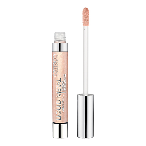 Тени для век `CATRICE` LIQUID METAL тон 010 California creamin кремовые