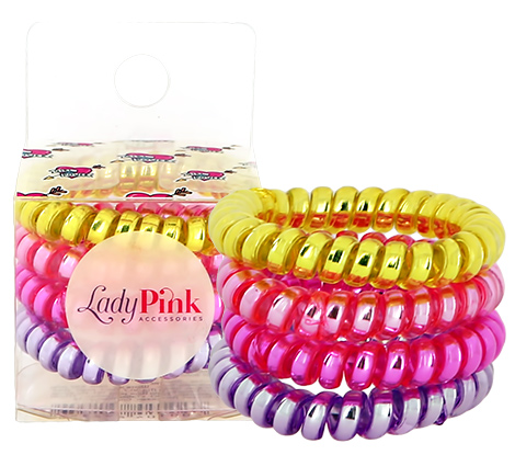 

Набор резинок LADY PINK BASIC SLINKY box 4 шт