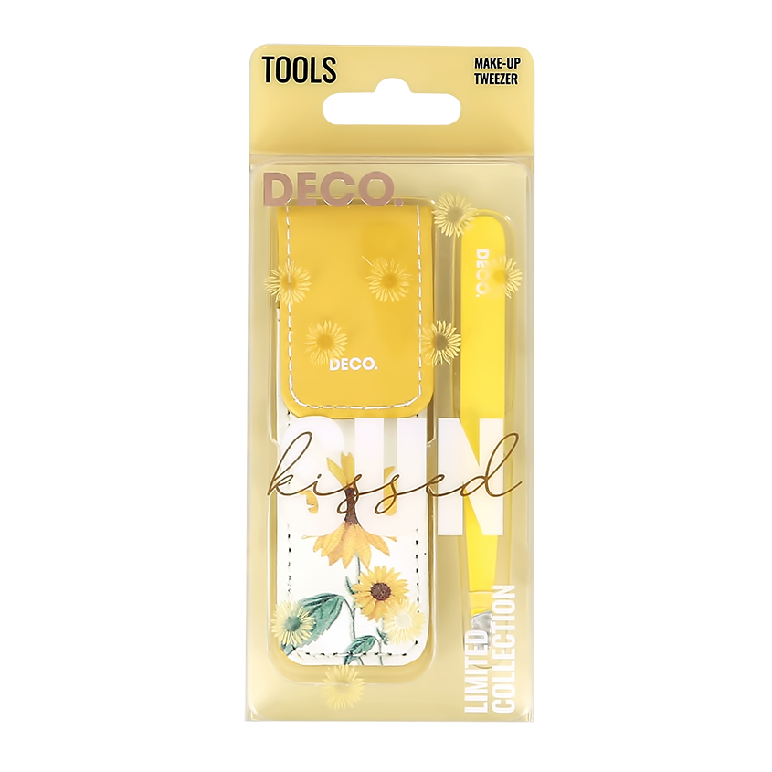 

Пинцет для бровей DECO. SUN KISSED в чехле