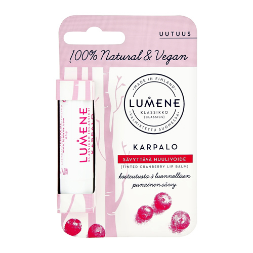 

Бальзам для губ LUMENE KLASSIKKO с маслом семян клюквы 4,5 г