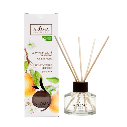 

Интерьерные духи AROMA HARMONY Сочная груша 50 мл