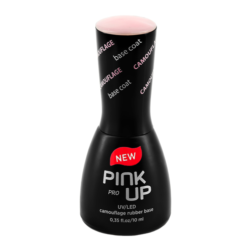 

Камуфлирующая база для ногтей UV/LED PINK UP PRO camouflage base coat тон 01 10 мл