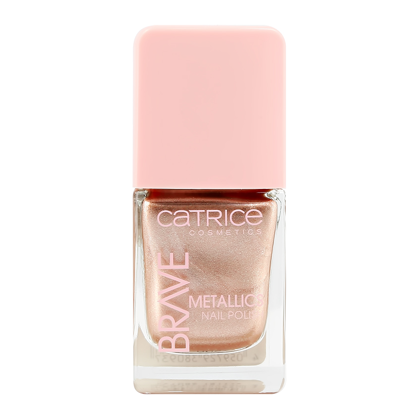 CATRICE Лак для ногтей CATRICE BRAVE METALLICS NAIL POLISH тон 05 бронзовый 10,5 мл лак для ногтей brave metallics nail polish 10мл no 05