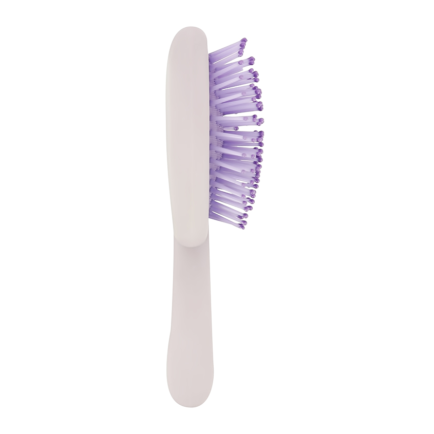 Расческа для волос `LADY PINK` в форме лепестка (фиолетовая)