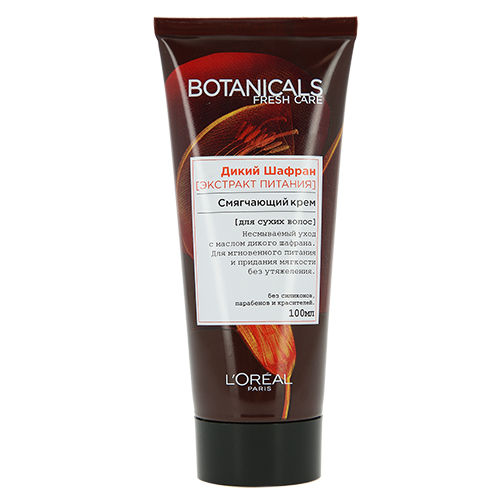 Крем для волос `LOREAL` `BOTANICALS FRESH CARE` ДИКИЙ ШАФРАН смягчающий для сухих волос 100 мл