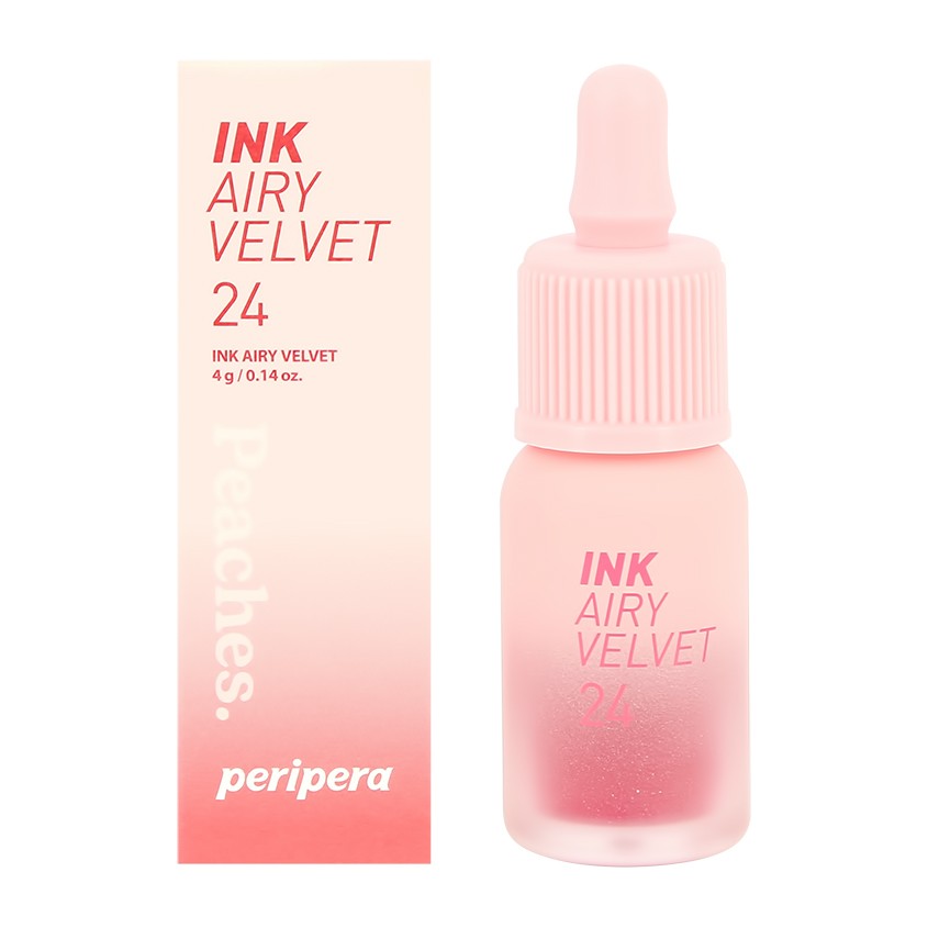 цена PERIPERA Помада для губ PERIPERA INK AIRY VELVET жидкая тон 24 heavenly peach