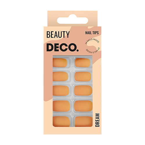 

Набор накладных ногтей DECO. DREAM sand 24 шт + клеевые стикеры 24 шт