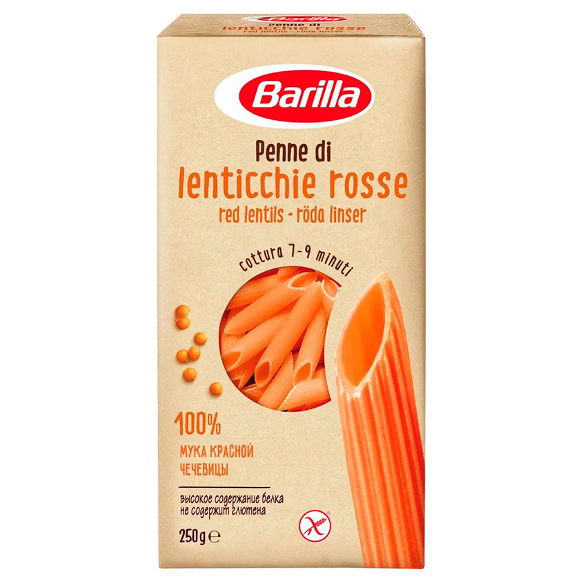 

Макаронные изделия BARILLA Пенне из чечевичной муки 250 г