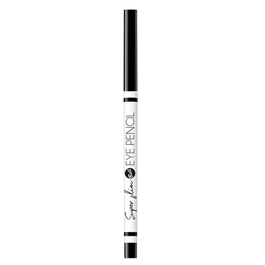   Подружка Карандаш для глаз BELL SUPER SLIM EYE PENCIL тон черный супер тонкий