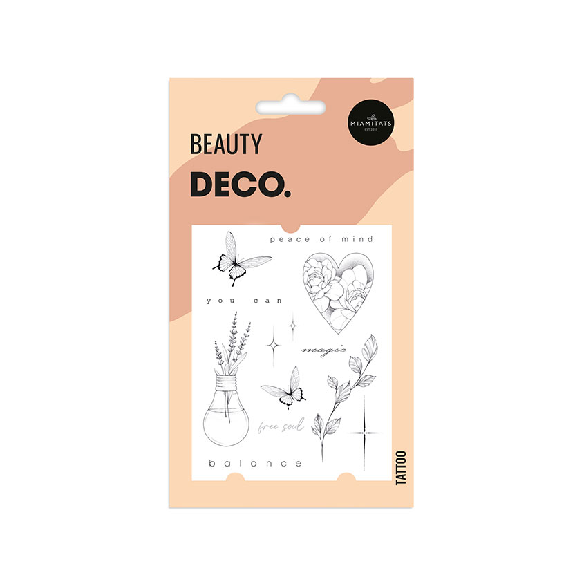

Татуировка для тела DECO. REAL TATTOO by Miami tattoos переводная Magic