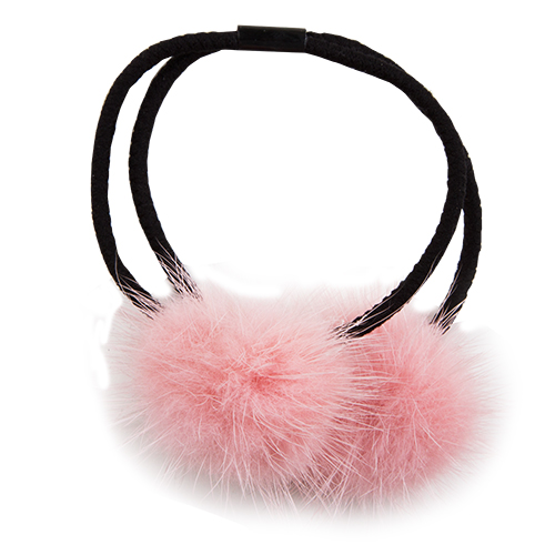 

Набор резинок LADY PINK fur 2 шт