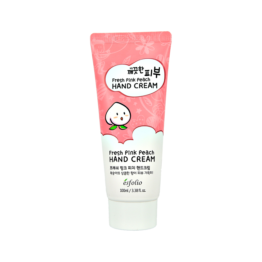 Крем для рук ESFOLIO с экстрактом персика 100 мл