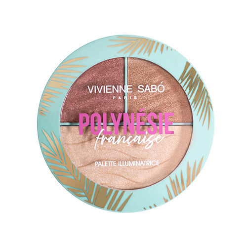 

Палетка хайлайтеров для лица VIVIENNE SABO POLYNESIE FRANCAISE тон 01