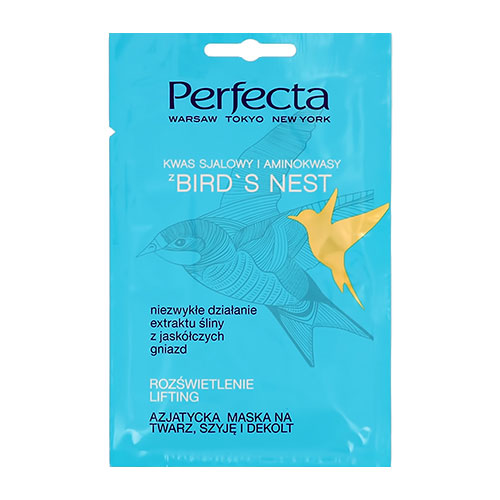 

Маска для лица, шеи и зоны декольте PERFECTA BIRDS NEST лифтинг 10 мл