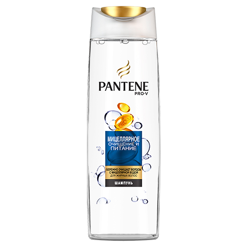 

Шампунь для волос PANTENE PRO-V МИЦЕЛЛЯРНОЕ ОЧИЩЕНИЕ И ПИТАНИЕ 250 мл