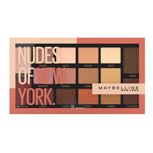 Палетка теней для век MAYBELLINE NUDES OF NEW YORK