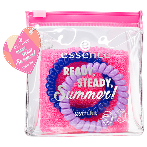 

Резинки для волос и напульсник ESSENCE READY, STEADY, SUMMER! в наборе