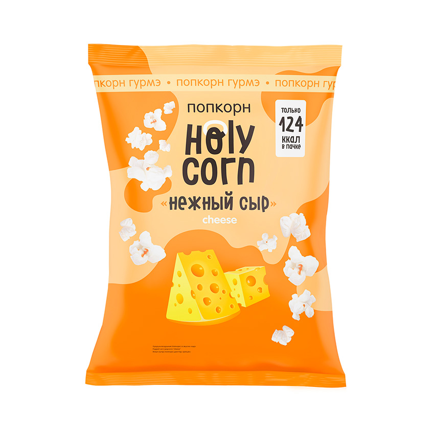 

Кукуруза воздушная HOLY CORN со вкусом сыра 25 г