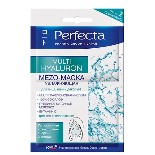 

Маска для лица PERFECTA Multi hyaluron Увлажняющая 10 мл