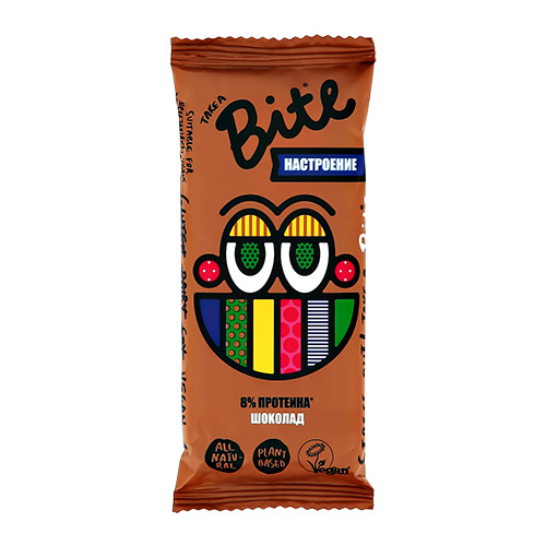 

Батончик орехово-фруктовый BITE НАСТРОЕНИЕ Шоколад 45 г