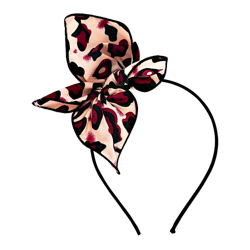 

Ободок LADY PINK SAFARI QUEEN bow