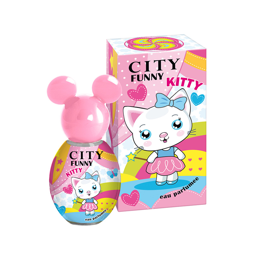 CITY PARFUM Душистая вода CITY PARFUM CITY FUNNY KITTY дет. 30 мл