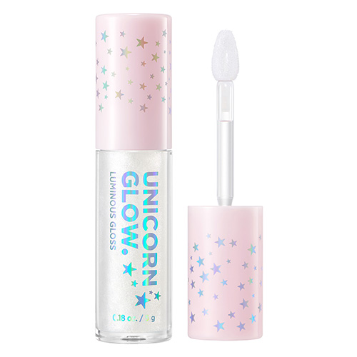 

Блеск для губ UNICORN GLOW LUMINOUS GLOSS тон 01 diamond