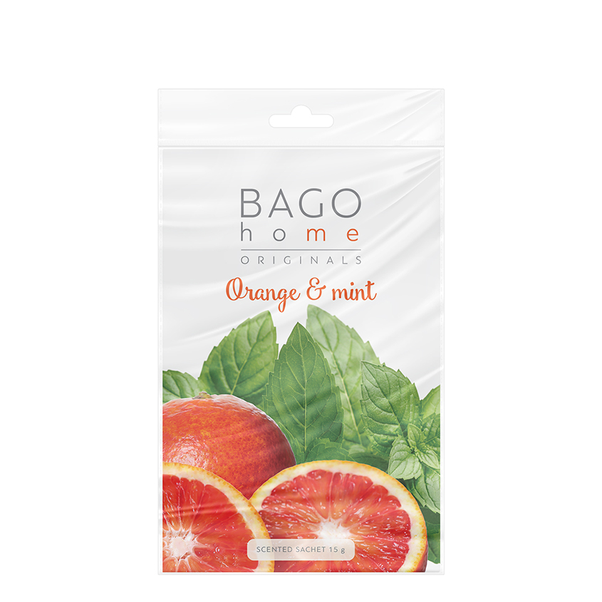 Саше ароматическое BAGO HOME ORIGINALS Апельсин с мятой