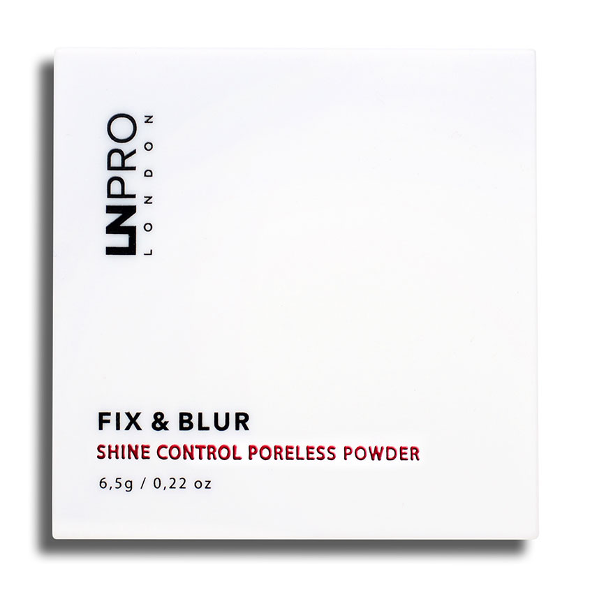 

Пудра компактная для лица LN PROFESSIONAL FIX & BLUR POWDER прозрачная с матирующим эффектом тон 101